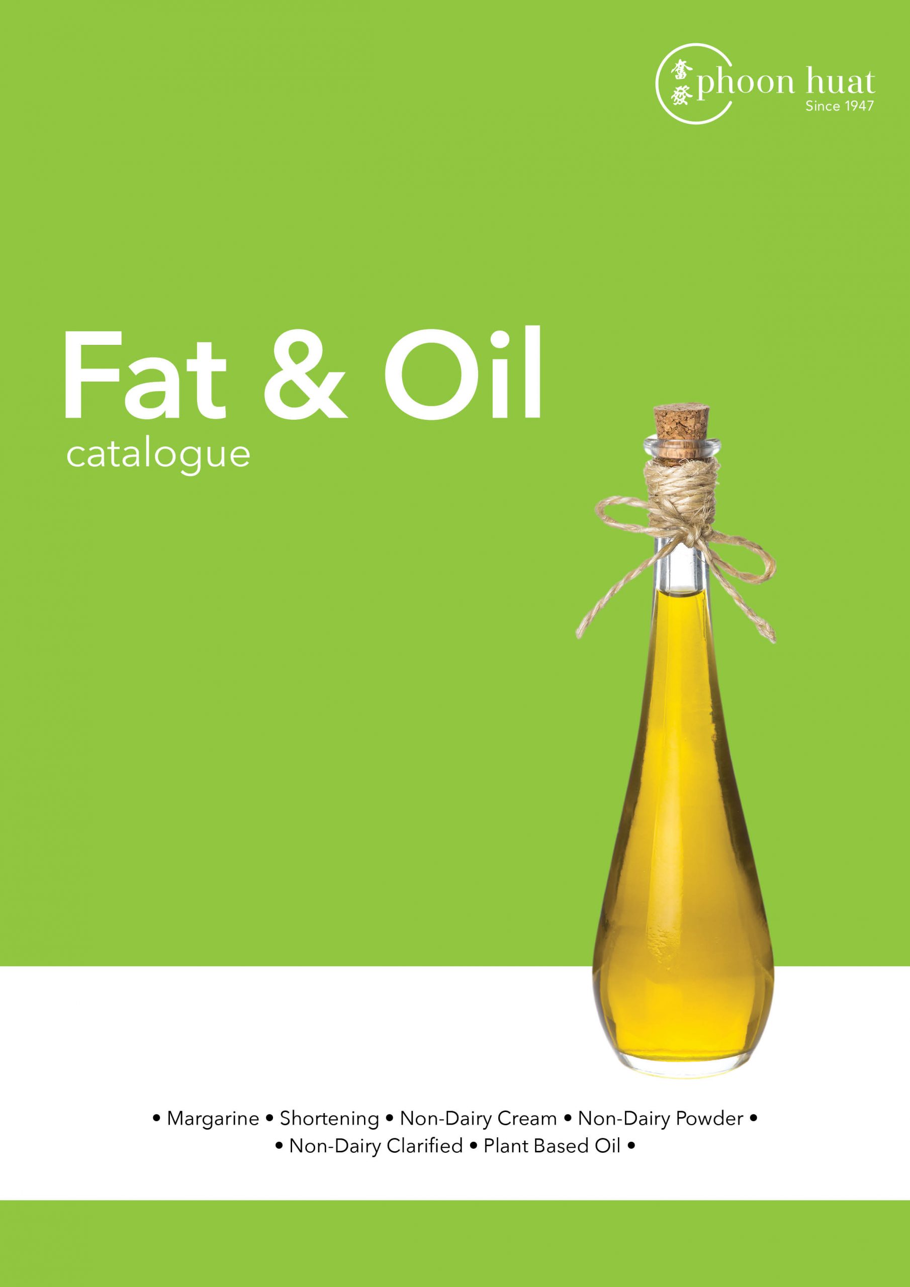 General Catalogue – Fat & Oil